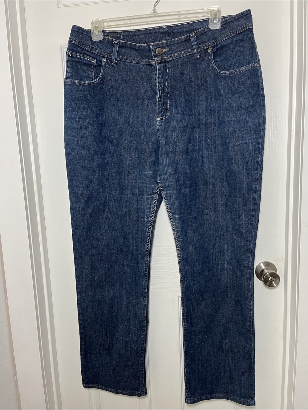 Lee Women's Straight Leg Jeans - Dark Blue